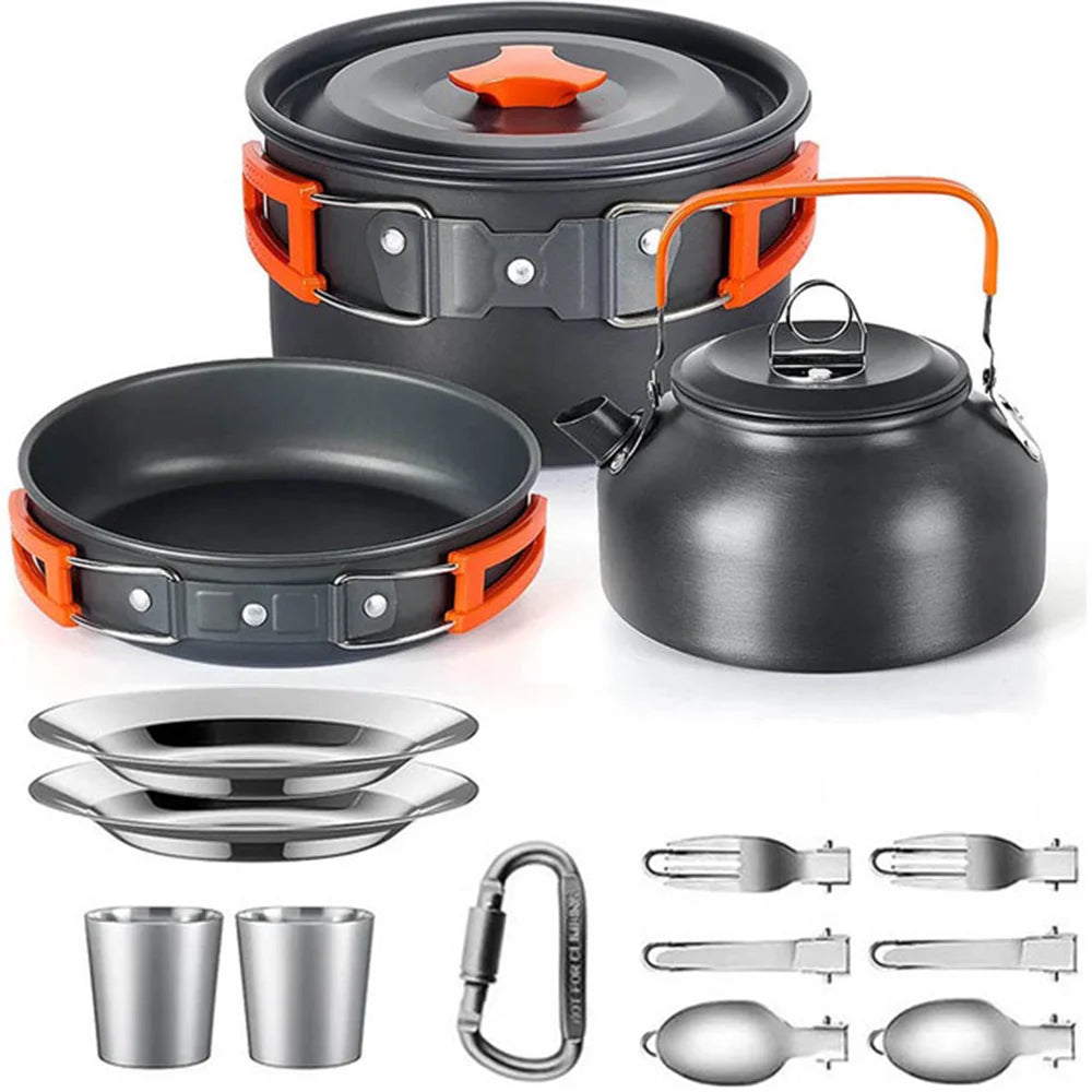Aluminum Camping Cookware Set