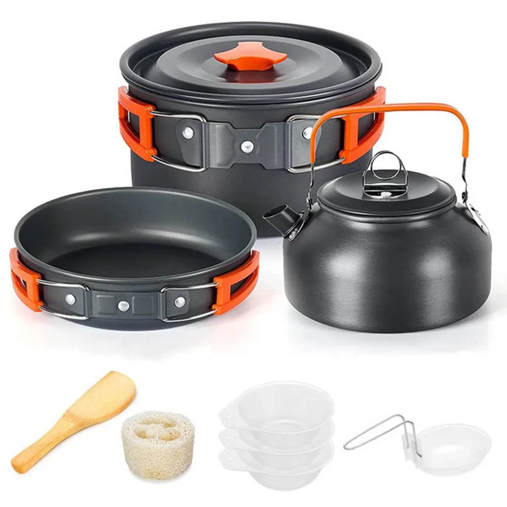 Aluminum Camping Cookware Set