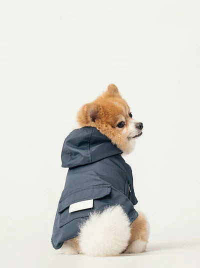 Bowery Raincoat - Blue