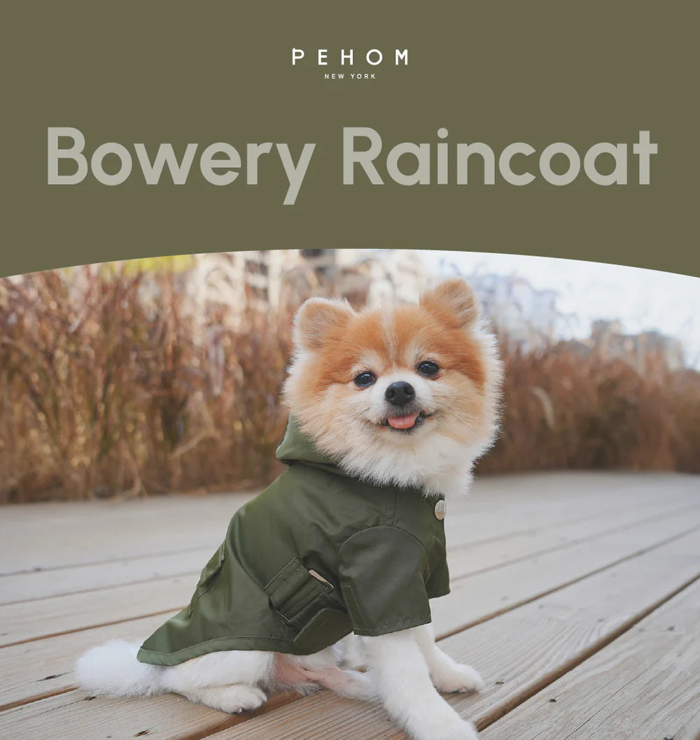 Bowery Raincoat - Green
