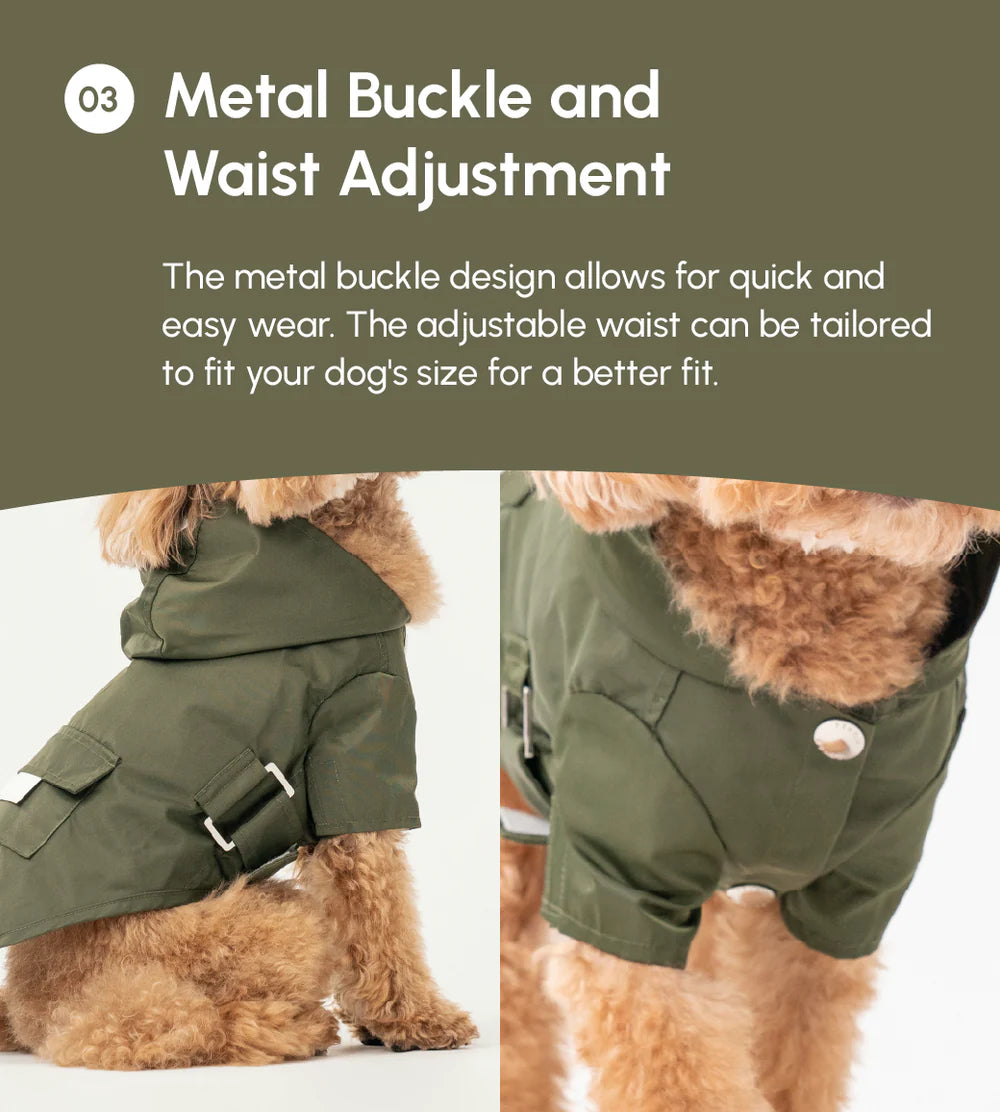 Bowery Raincoat - Green