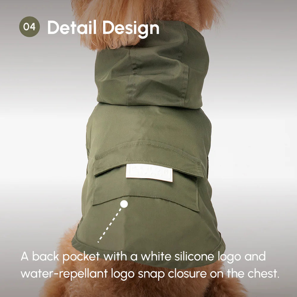 Bowery Raincoat - Green