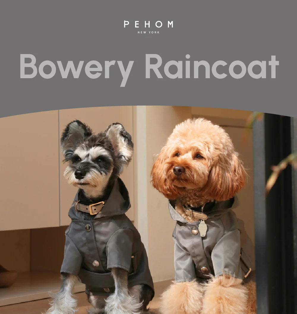 Bowery Raincoat - Grey