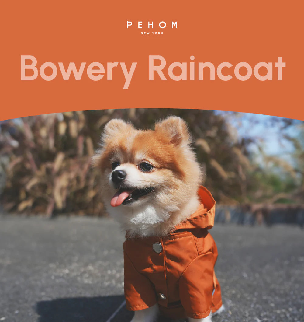 Bowery Raincoat - Orange