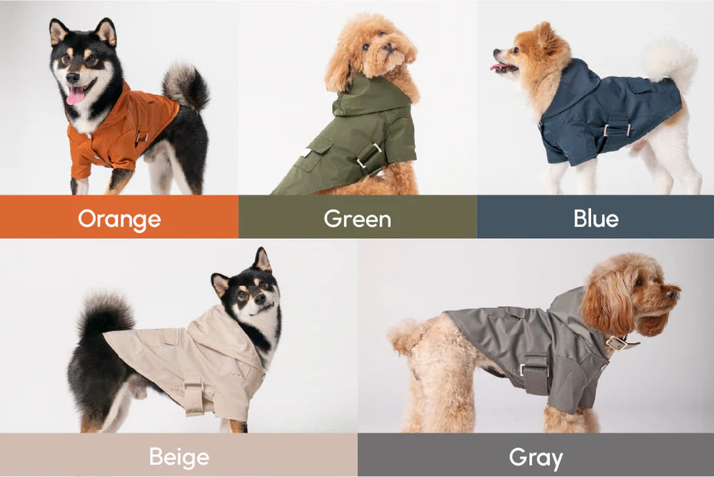 Bowery Raincoat - Orange