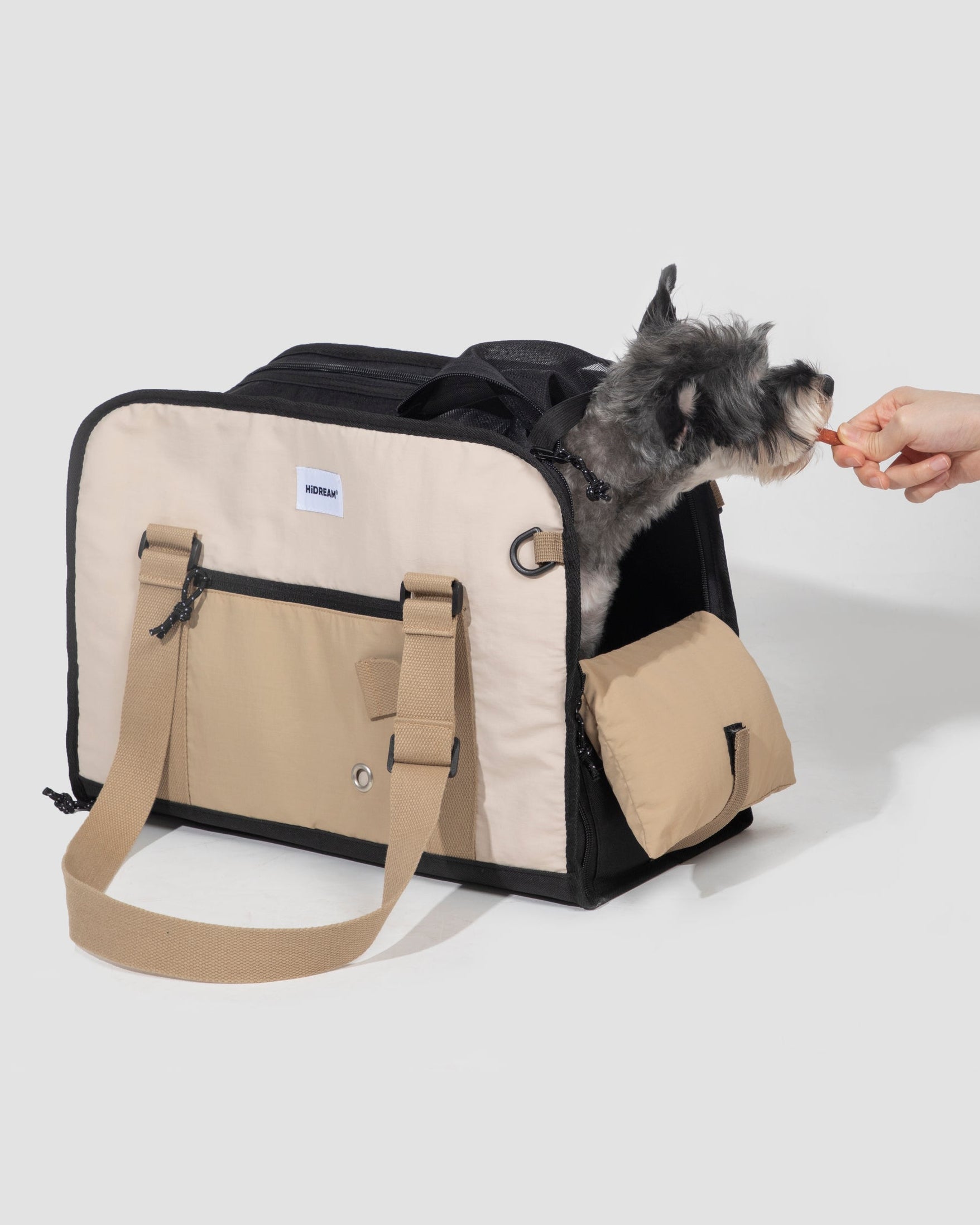 Pet Outdoor Sling Tote Bag - Oat Milk