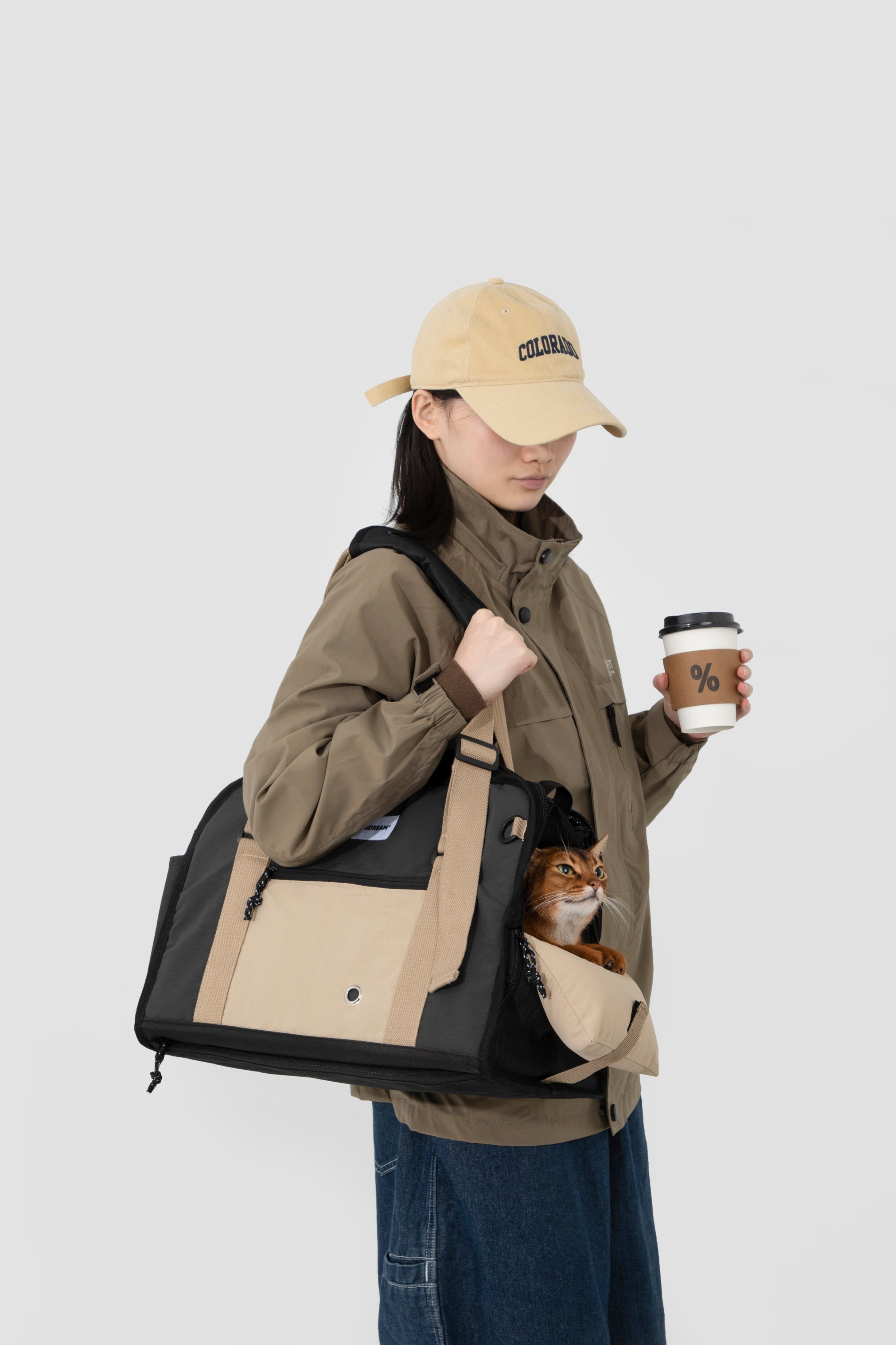 Pet Outdoor Sling Tote Bag