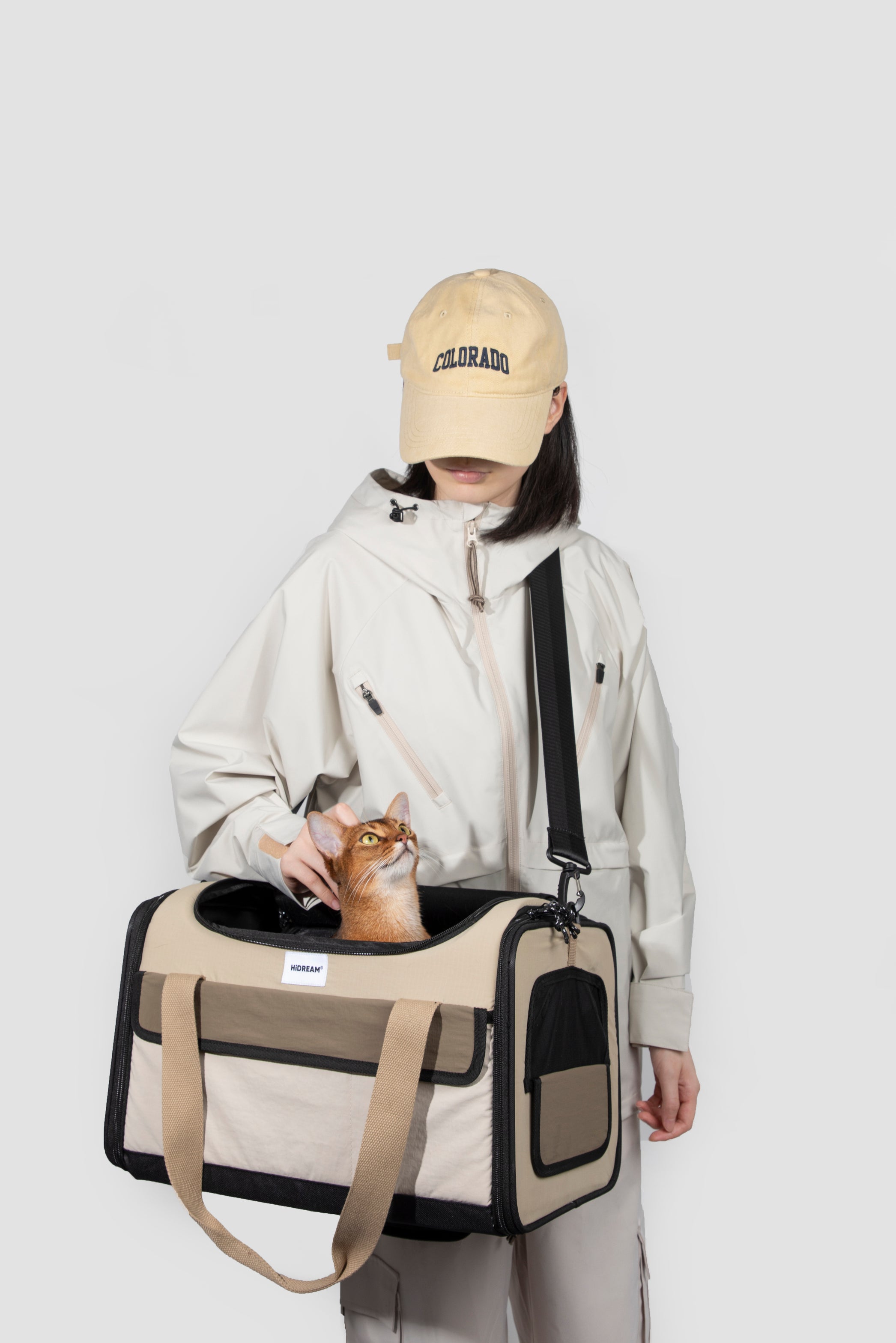 Pet Travel Tote Bag for Airplane and Carriers