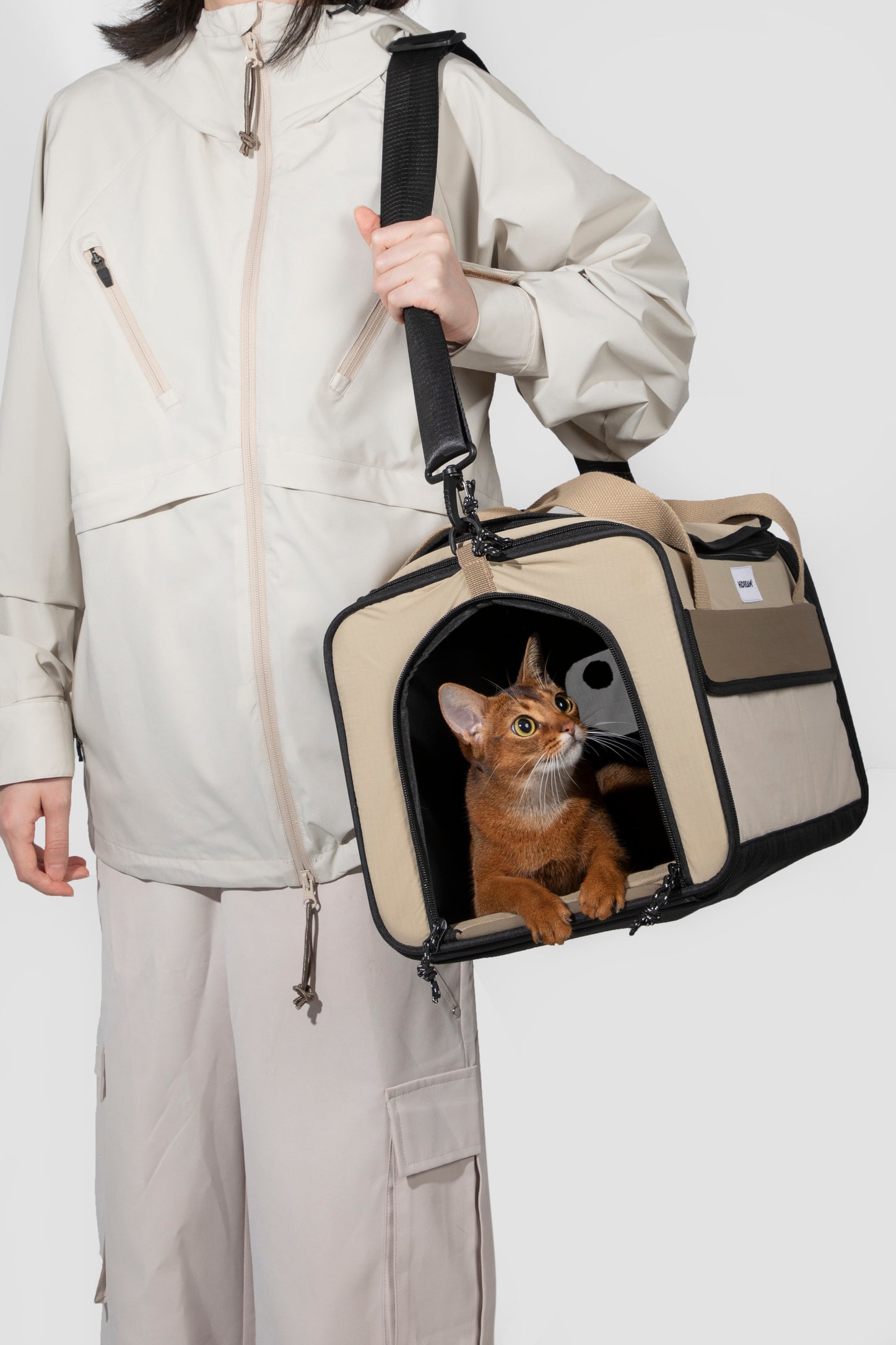 Pet Travel Tote Bag for Airplane and Carriers
