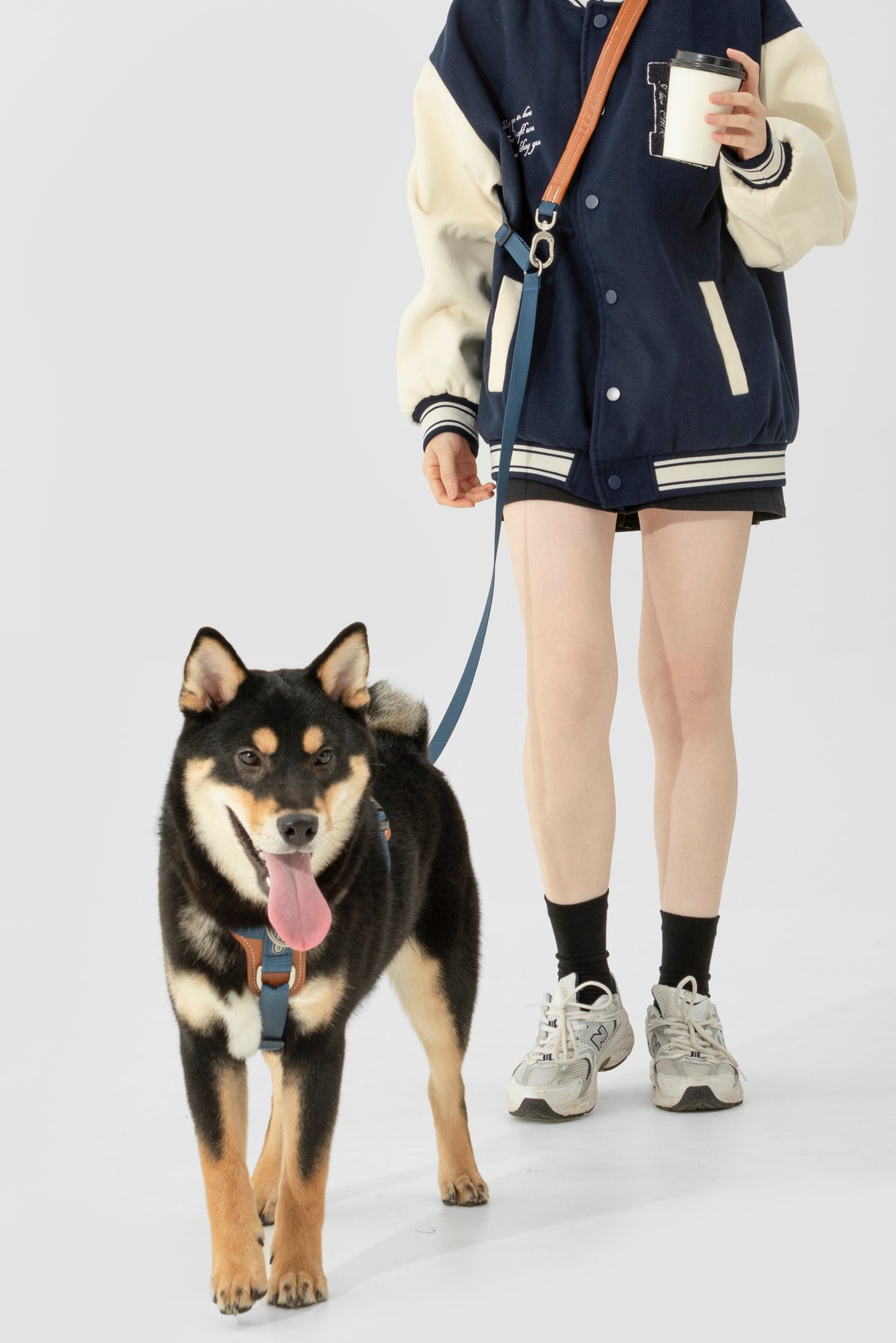 H-Style Dog Harness Vest - Oriental Blue