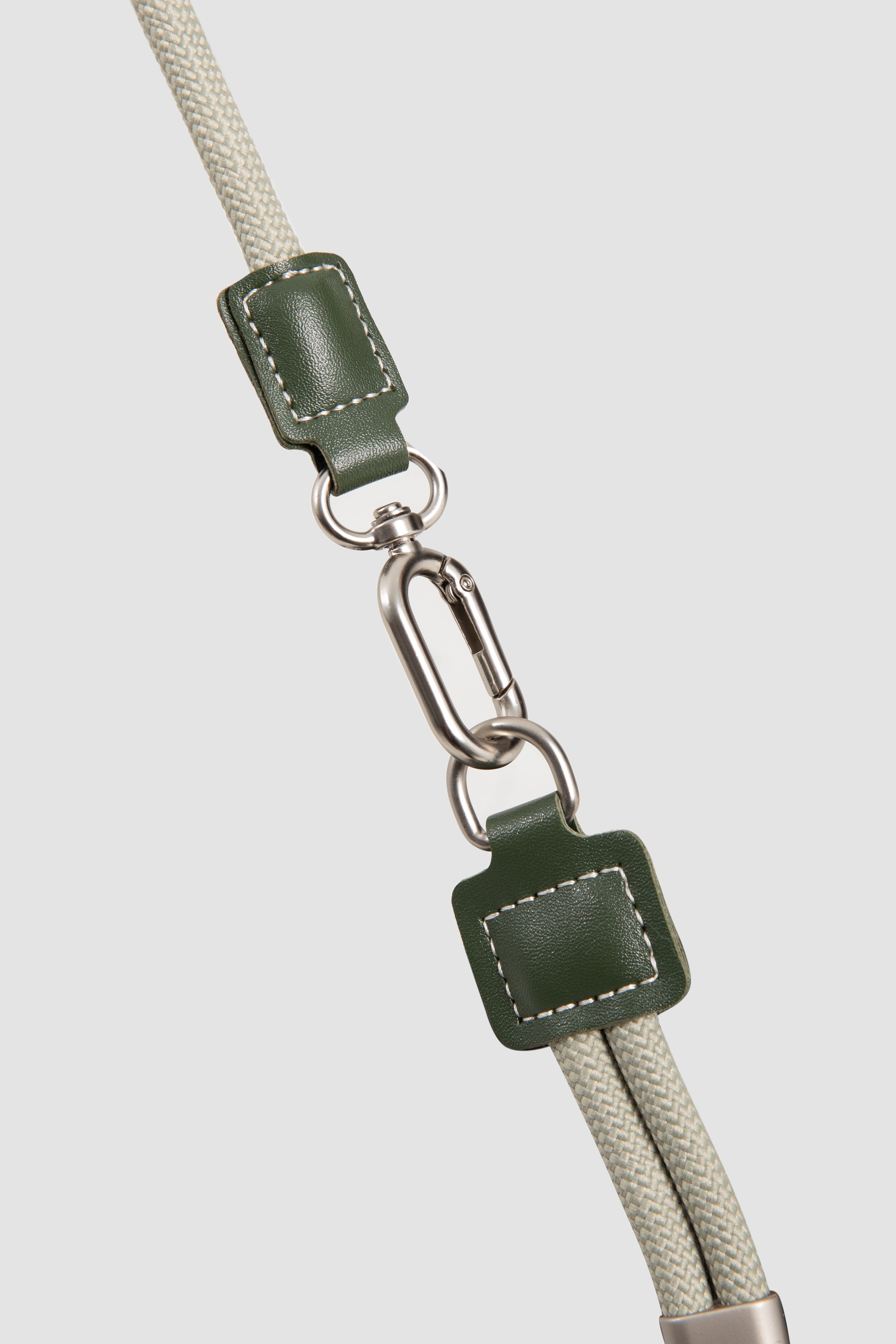 Leather Round Rope Cat Harness Set