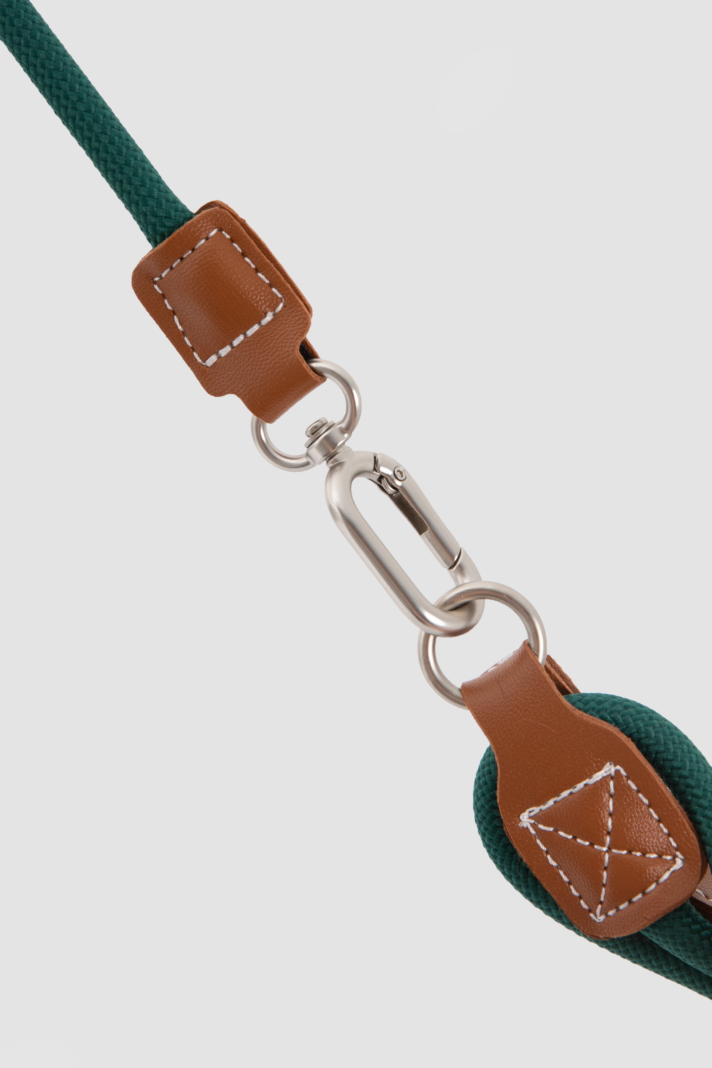 Freedom Leather Rope Cat Harness and Leash Set - Oat Milk