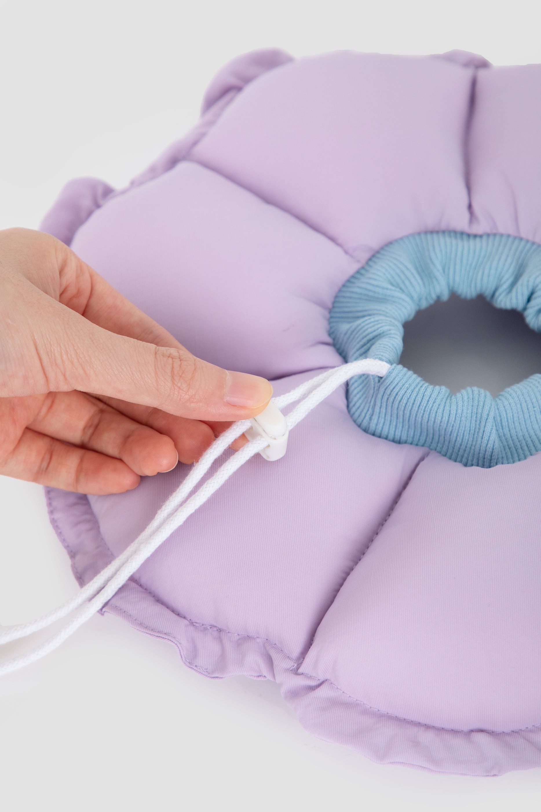 Floral Pet Recovery Collar Plus - Violet