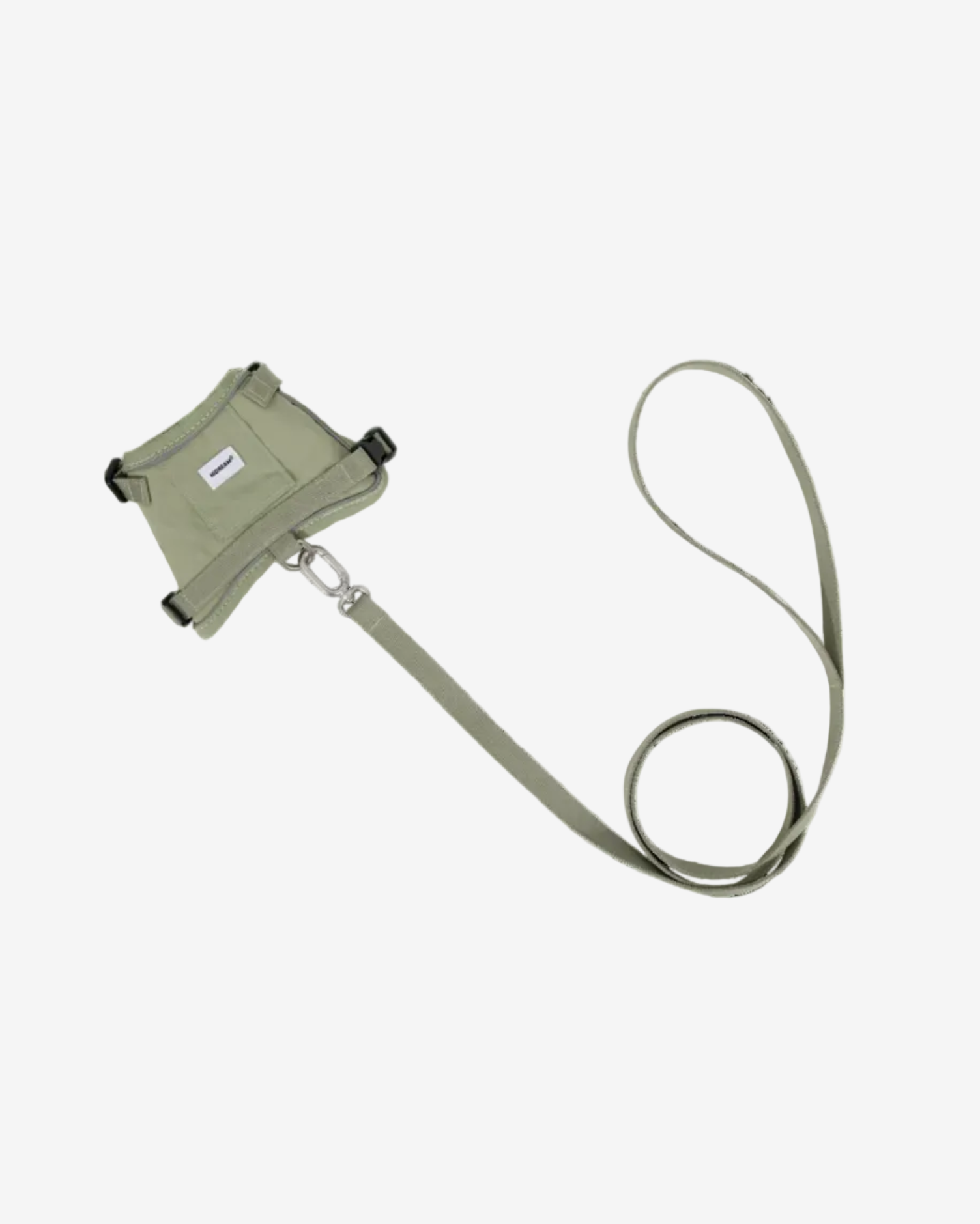 Mini Vest Cat Harness Set - Olive Green