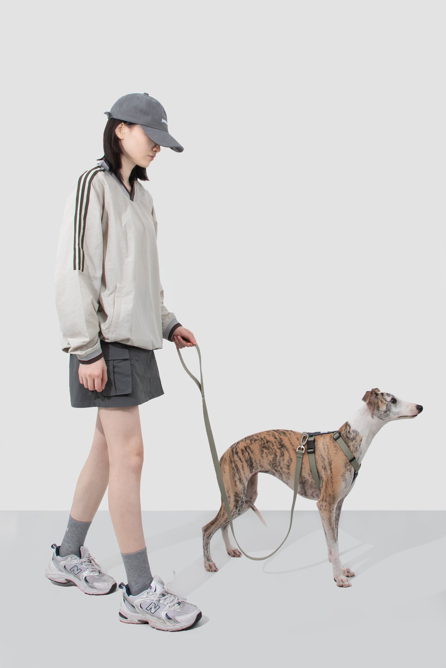 H-Style Adjustable Dog Harness Vest and Leash Set