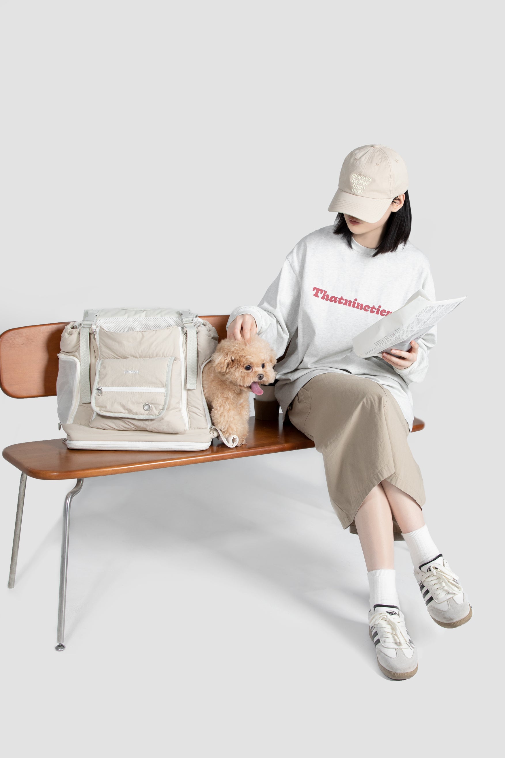 Soft Toast Front-Chest Pet Carrier Bag