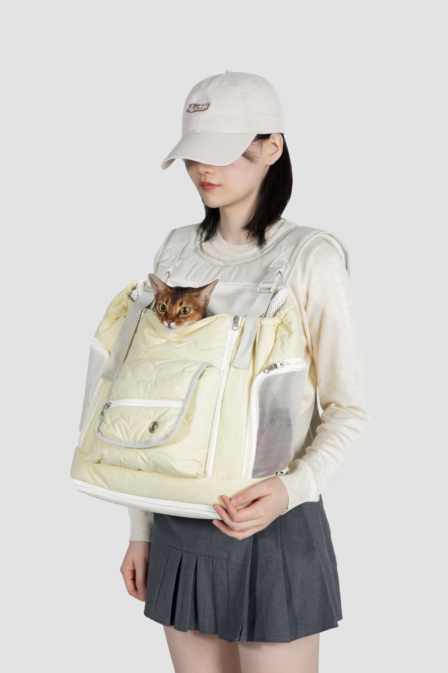 Soft Toast Front-Chest Pet Carrier Bag