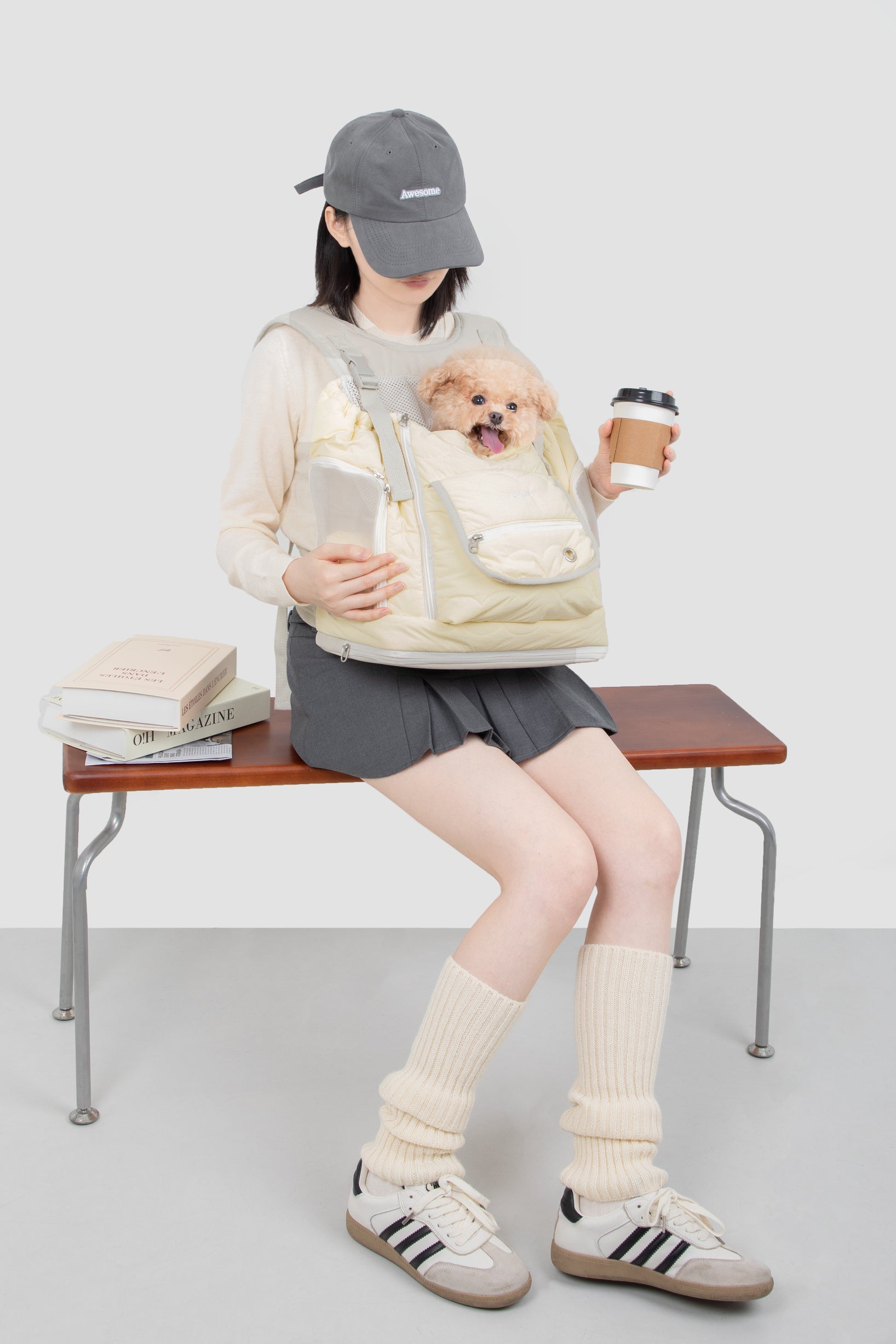 Soft Toast Front-Chest Pet Carrier Bag