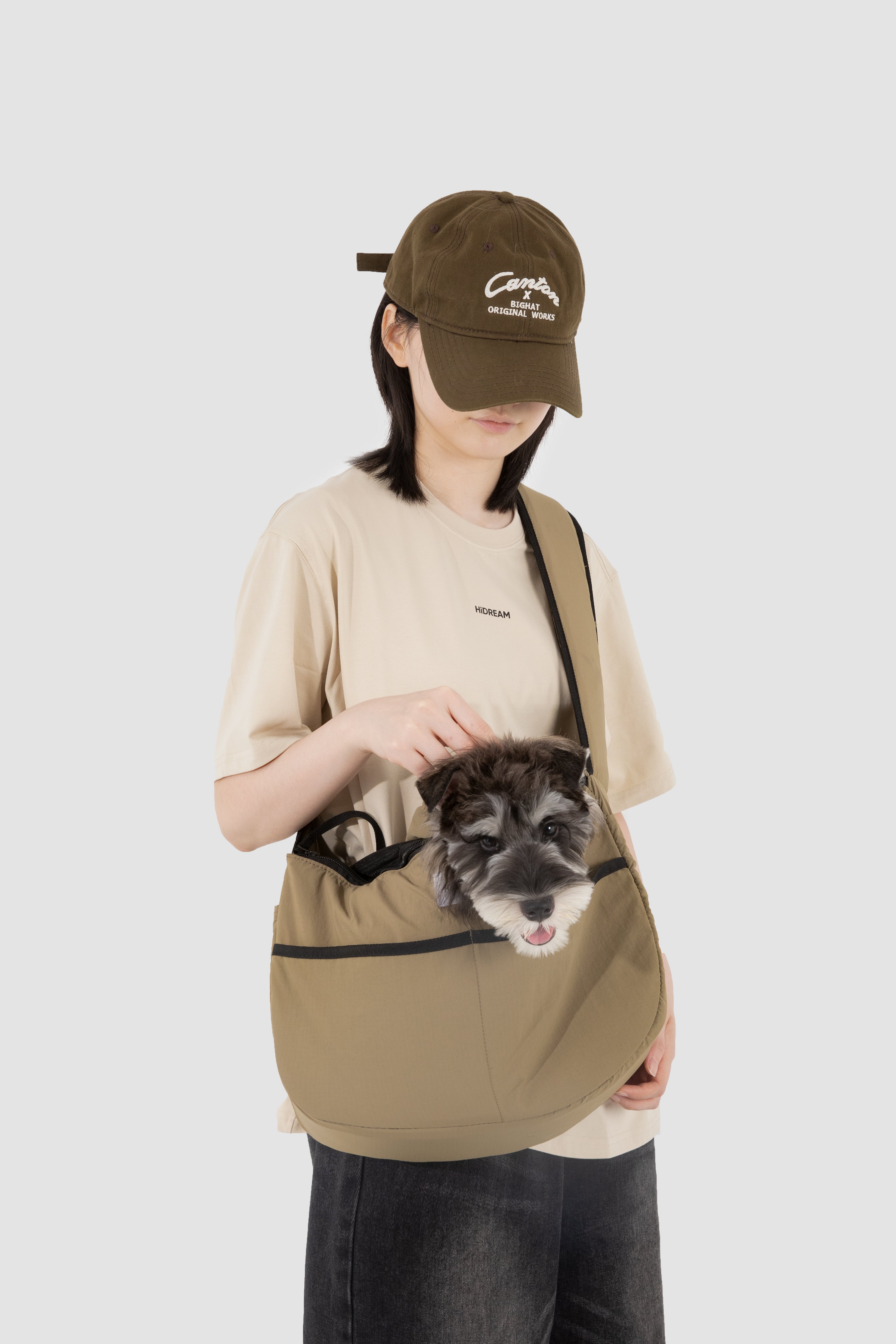 Urban Outdoor Pet Sling Bag - Earth Brown