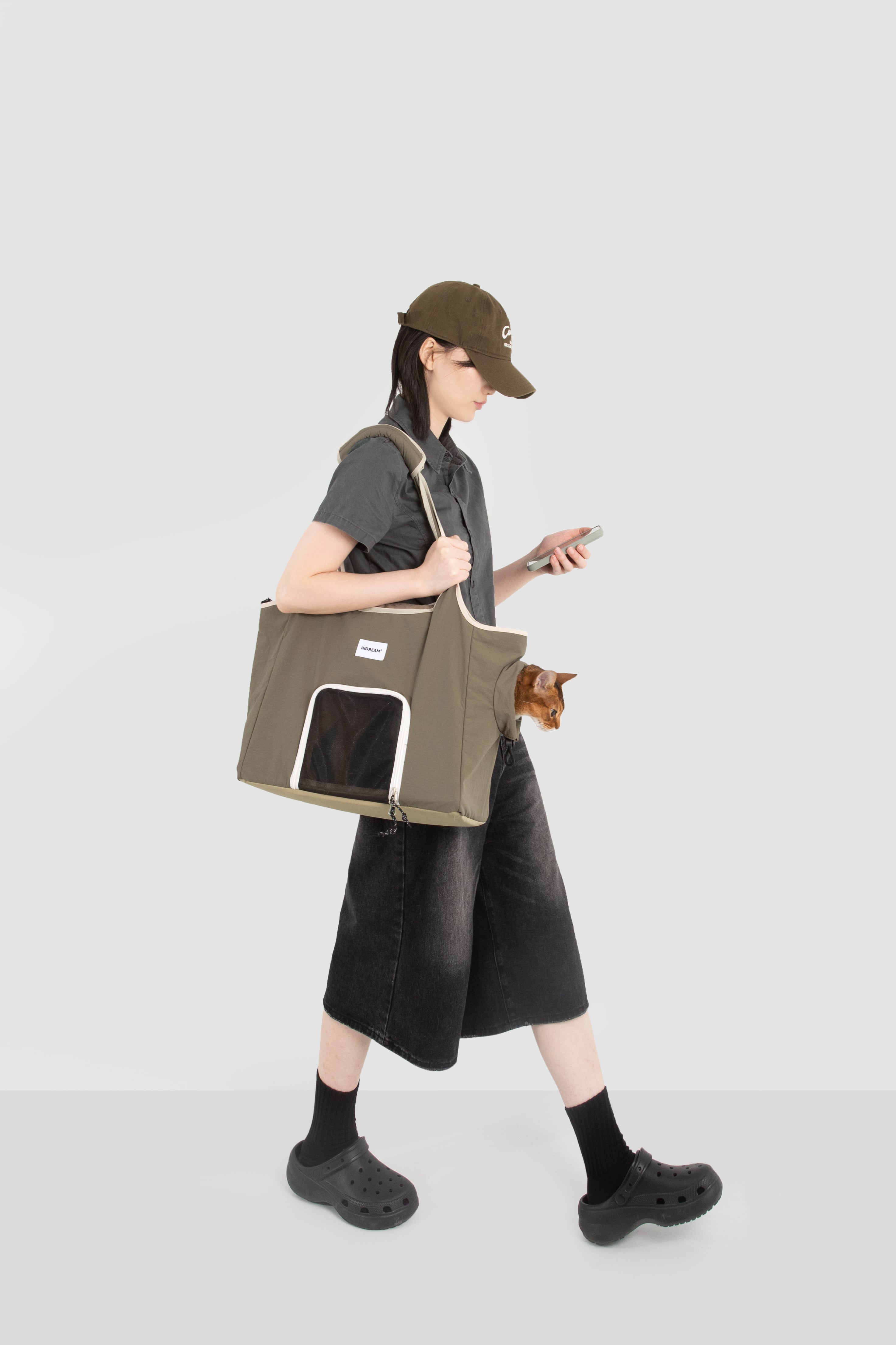 Everyday Pet Tote Bag - Chestnut Green
