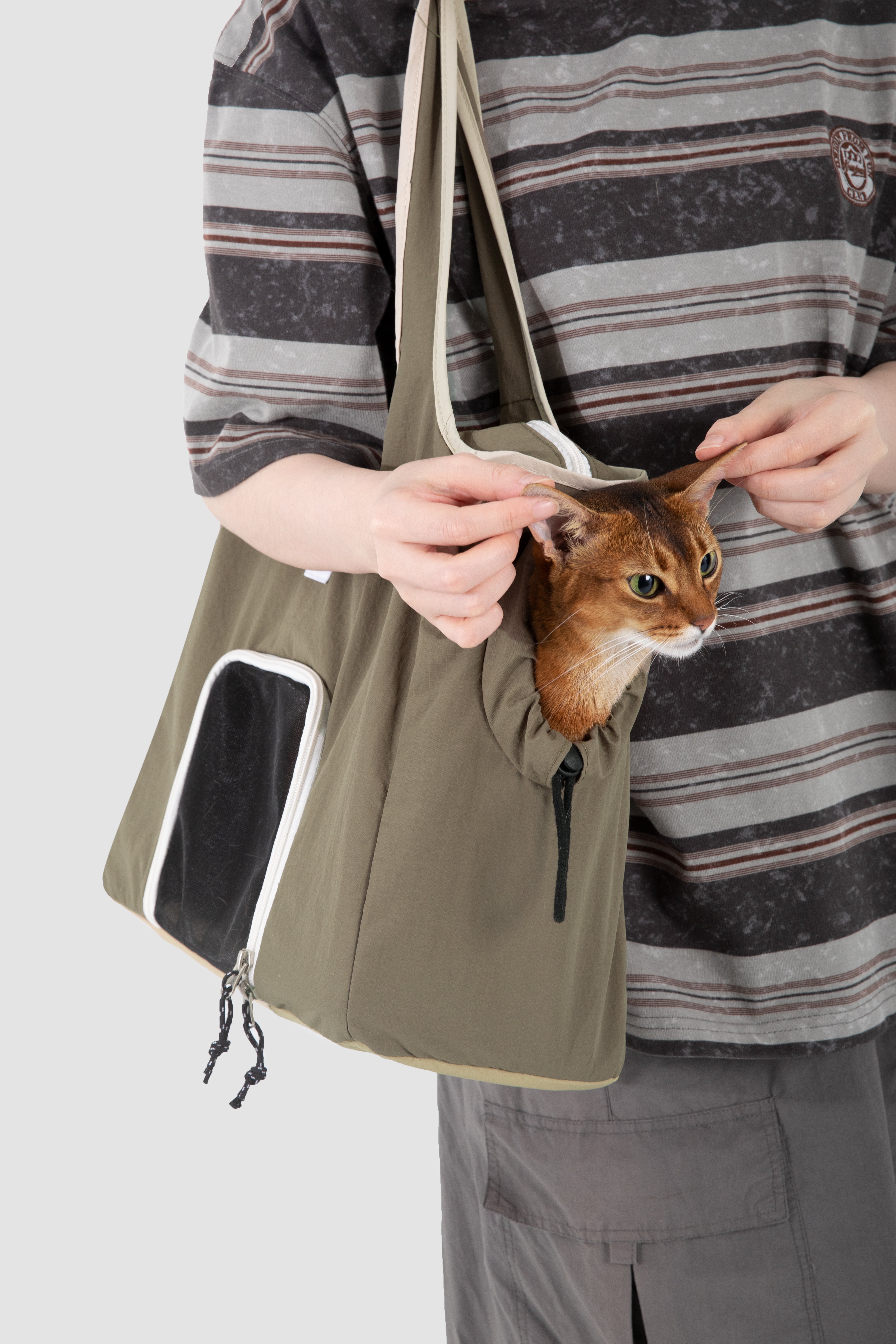 Everyday Pet Tote Bag - Chestnut Green