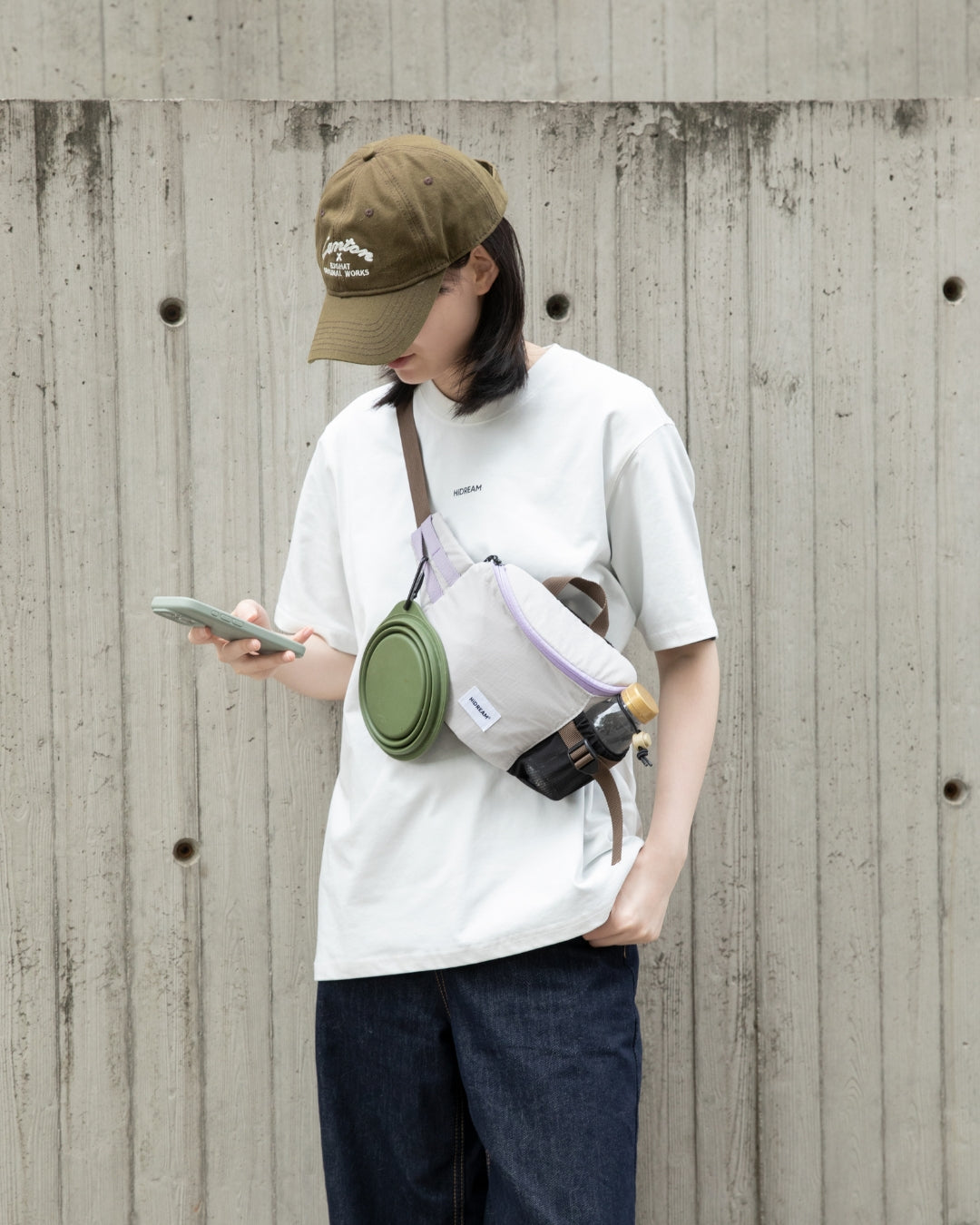 Freedom-Go Dog Walking Waist Bag - Graphite Black