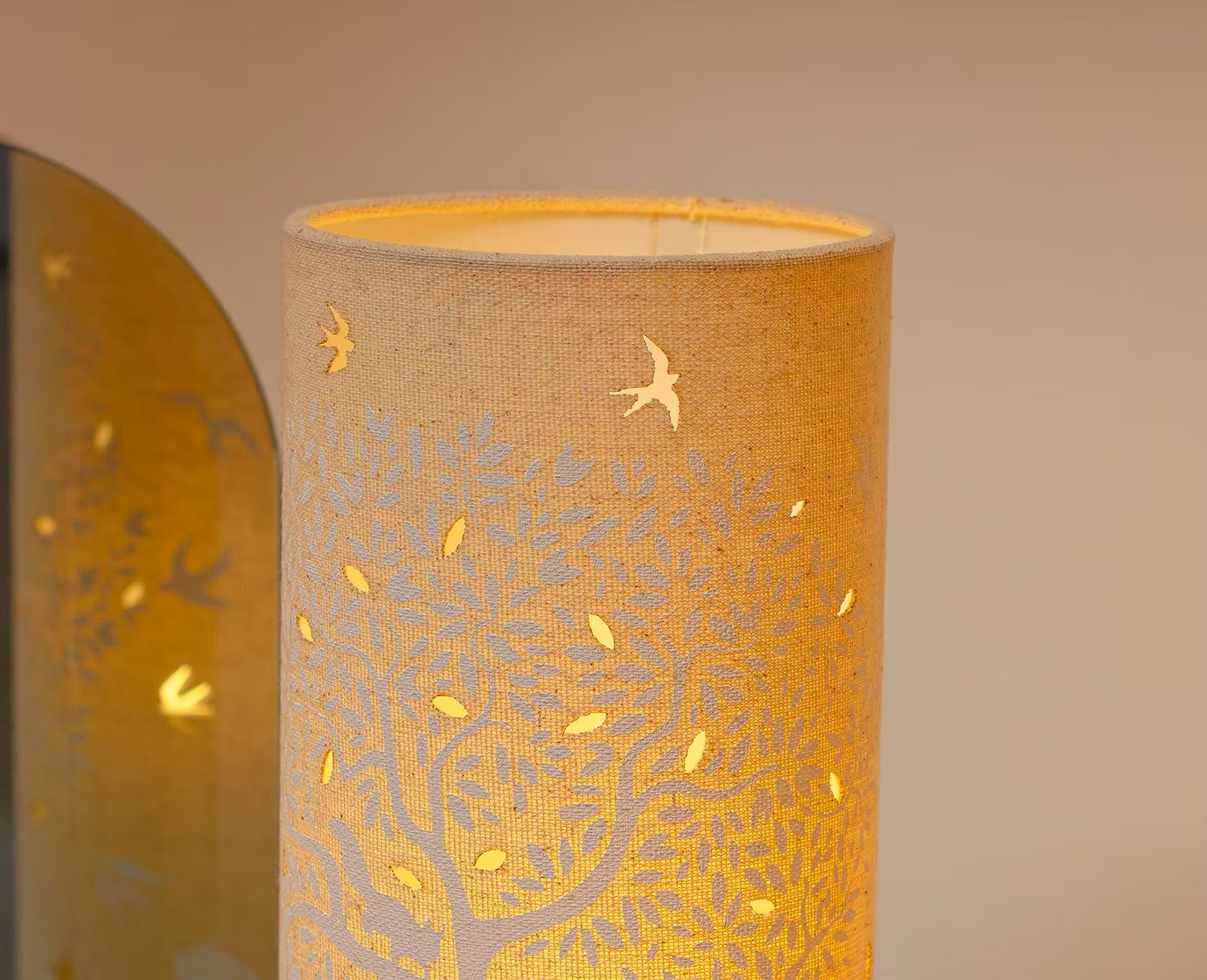 Tree of Life Fabric Lamp