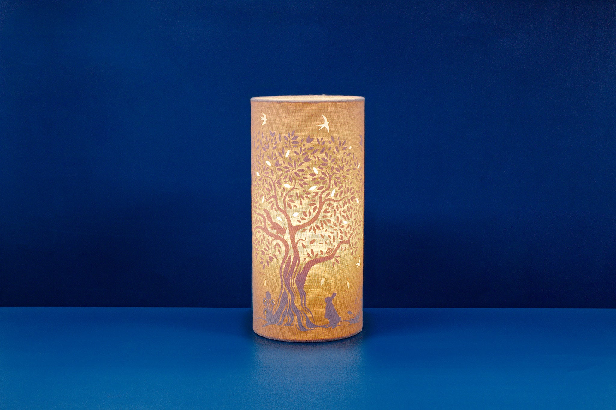 Tree of Life Fabric Lamp