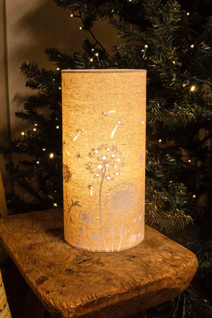 Dandelions Fabric Lamp