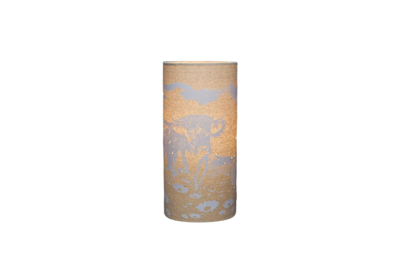 Highland Cow Fabric Lamp