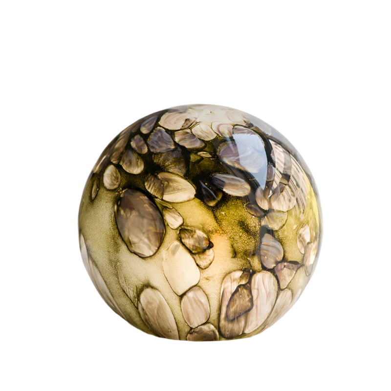 Mountain Srpings Pebble Glass Lamp