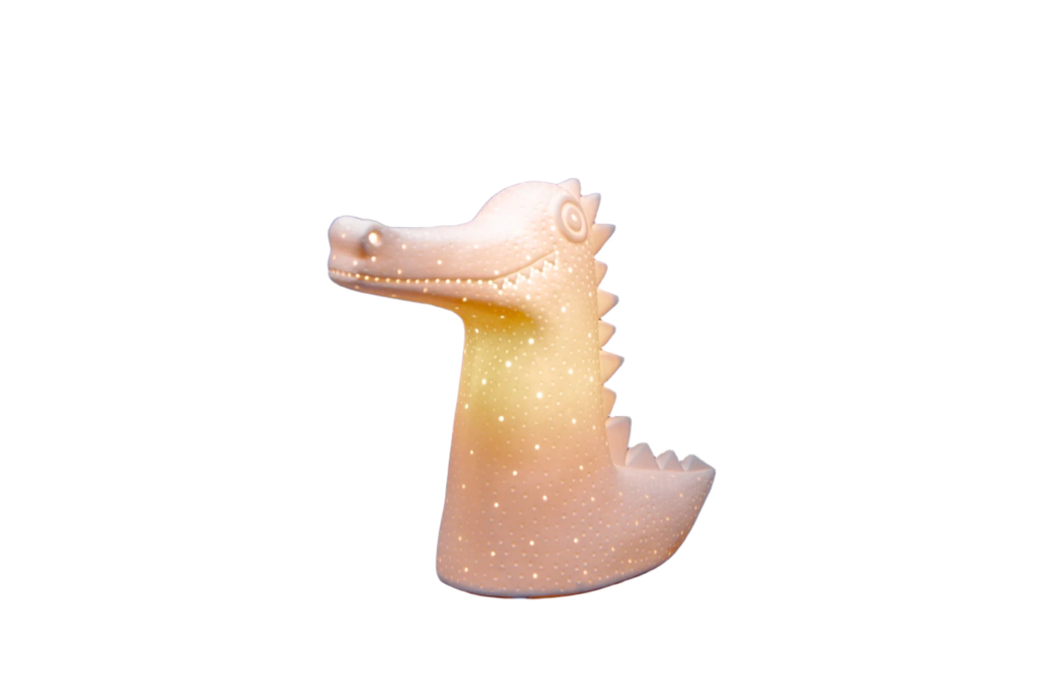 Crocodile Porcelain Table Lamp