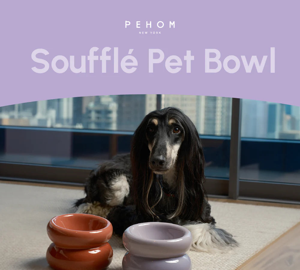 Soufflé Pet Bowl - Lavender Purple