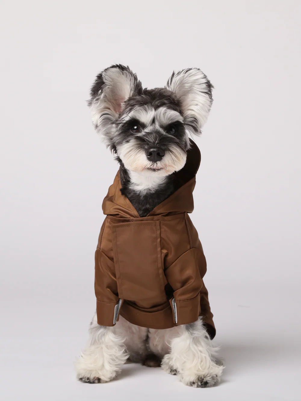 Tribeca Adjustable Velcro Raincoat - Choco