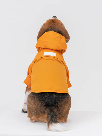 Tribeca Adjustable Velcro Raincoat - Egg Yolk