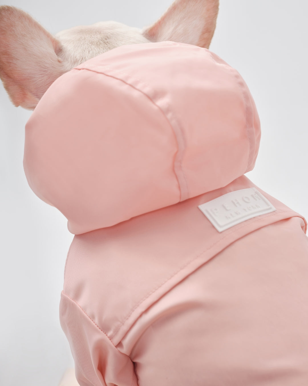Tribeca Adjustable Velcro Raincoat - Light Pink