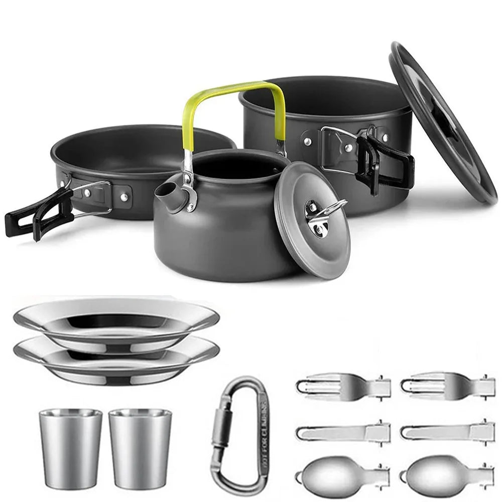 Aluminum Camping Cookware Set
