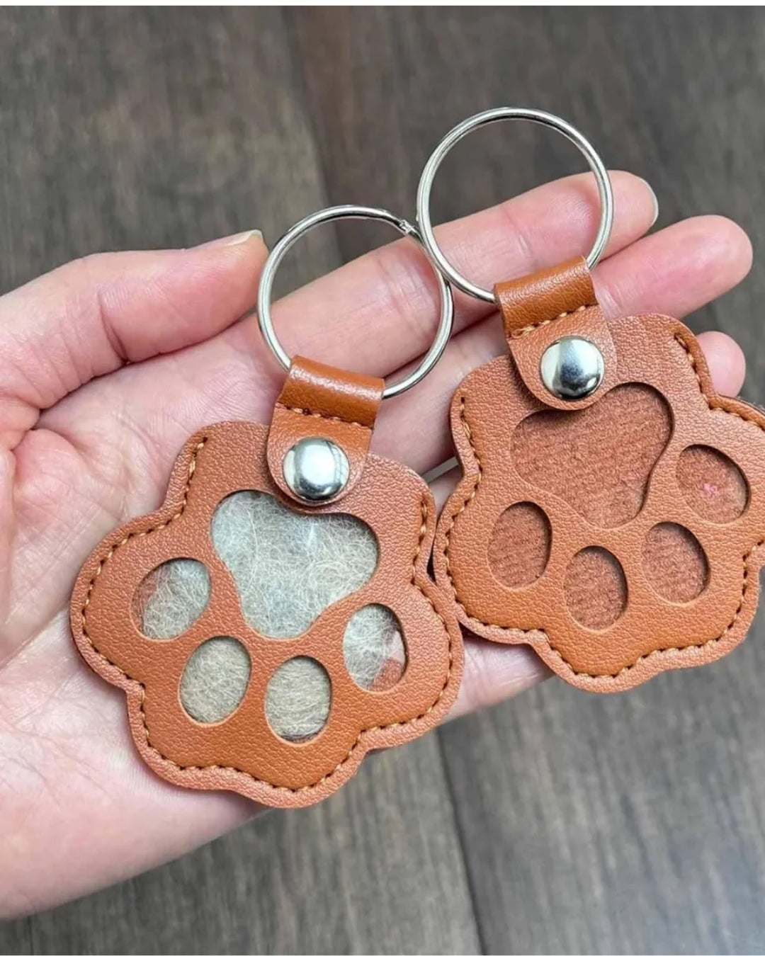 Pet Hair Keychain