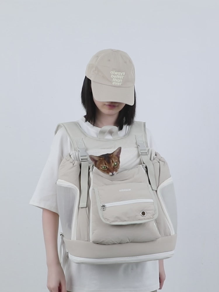 Soft Toast Front-Chest Pet Carrier Bag