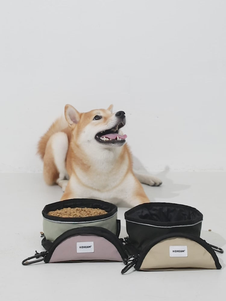 Collapsible Portable Pet Water Bowl
