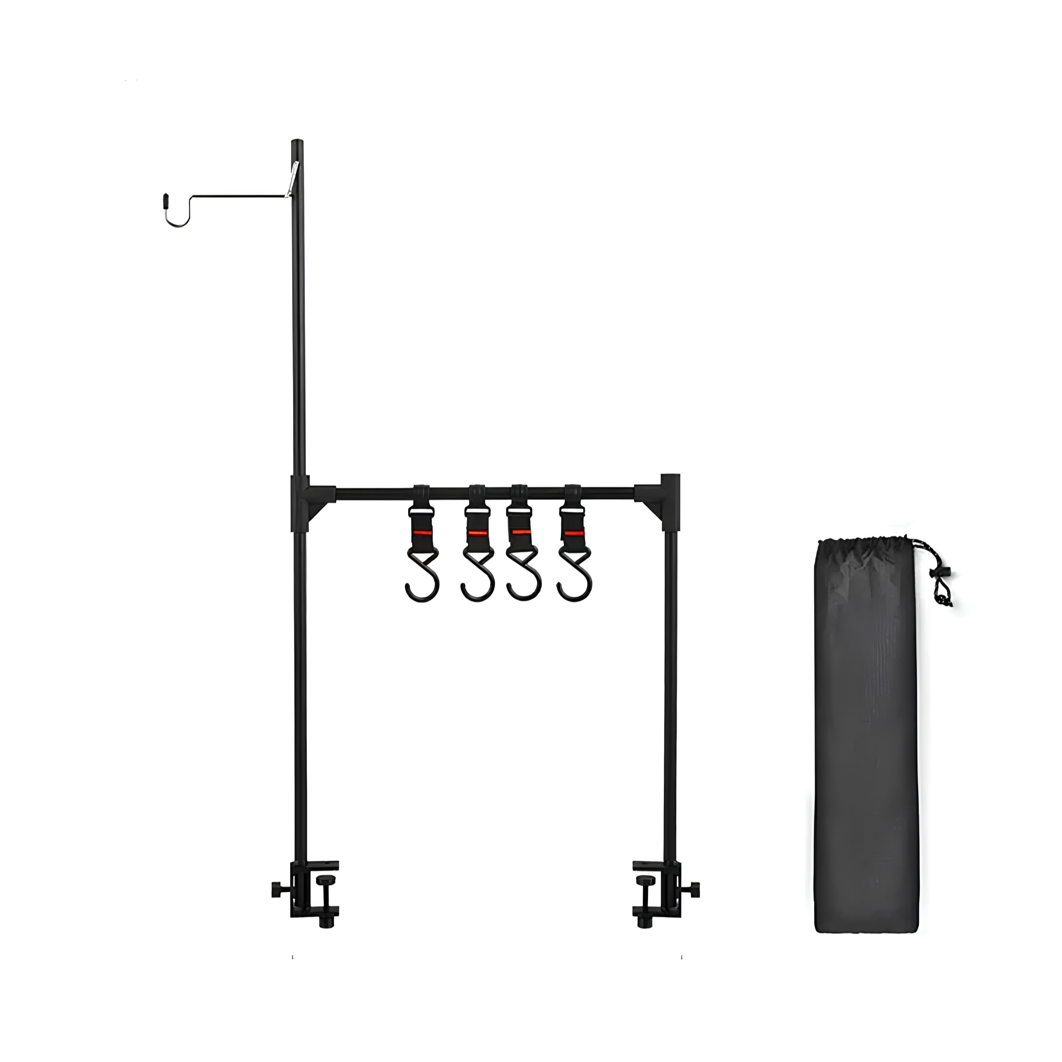 PACOONE Ultralight Aluminum Camping Hanging Rack