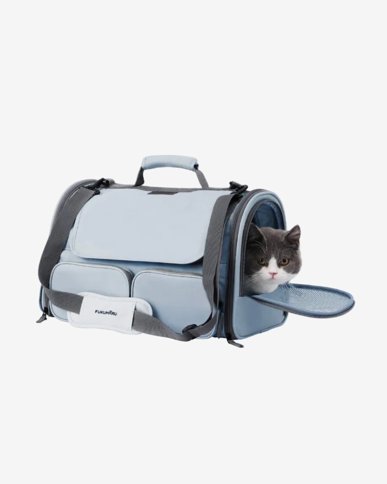 FUKUMARU Pet Carrier - Grey