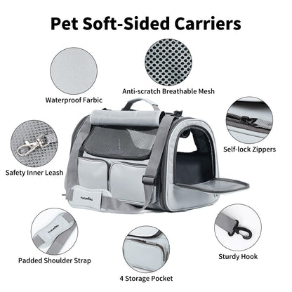FUKUMARU Pet Carrier - Grey