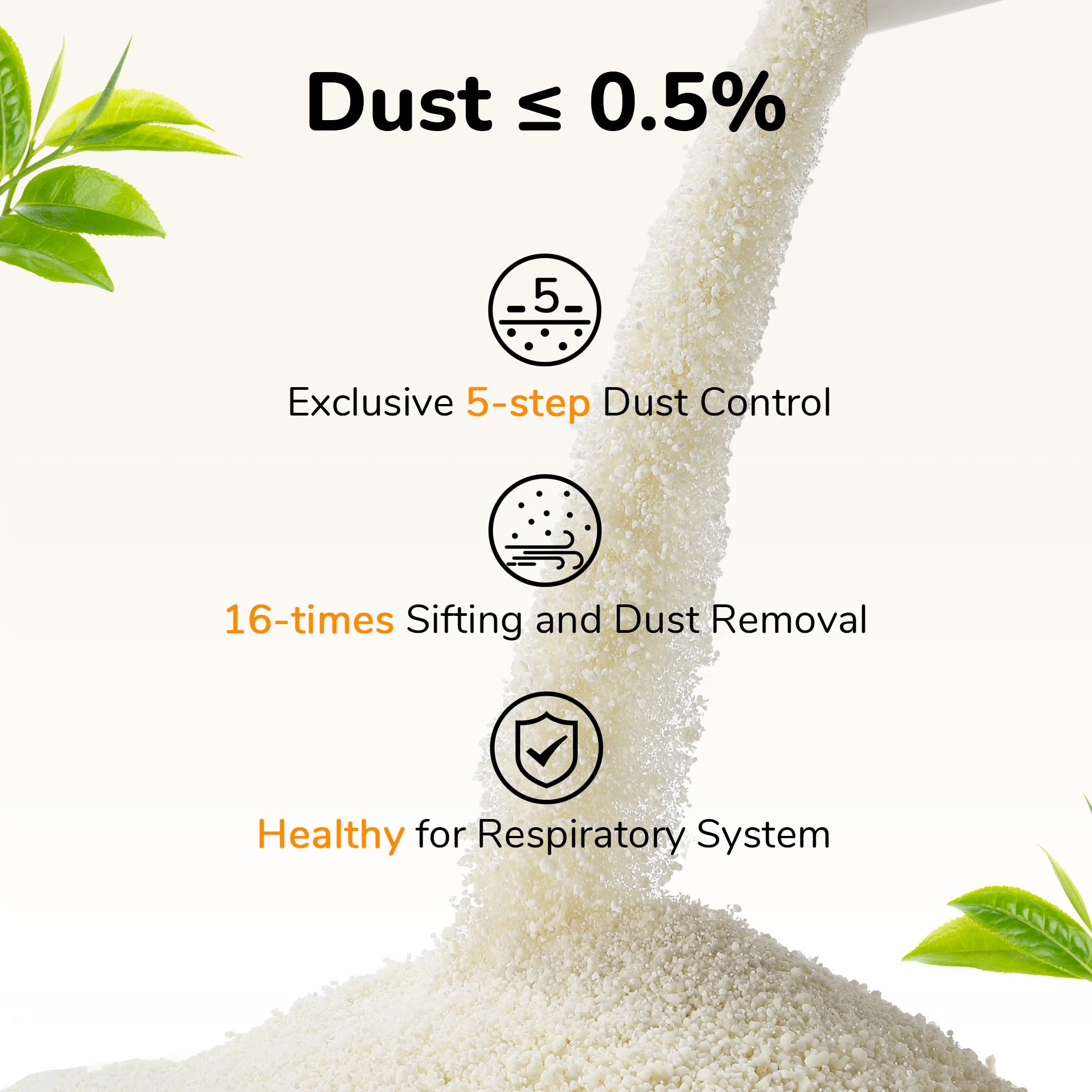 FUKUMARU Cassava Cat Litter 10.8 kg (4 packs)