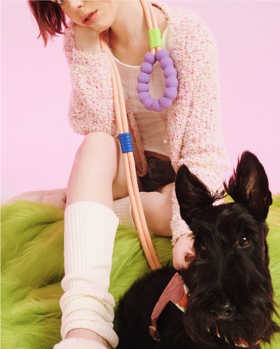 [Standard] Marshmallow Dog Leash