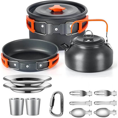 Aluminum Camping Cookware Set