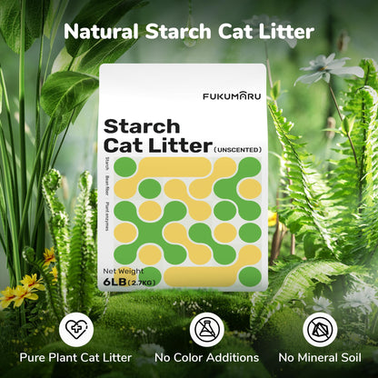 FUKUMARU Cassava Cat Litter 10.8 kg (4 packs)