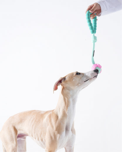 Marshmallow Chew Rope Toy Ball
