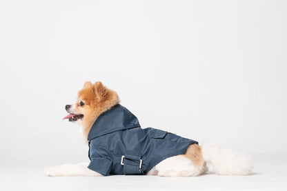 Bowery Raincoat - Blue