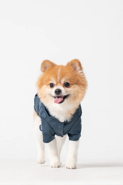 Bowery Raincoat - Blue